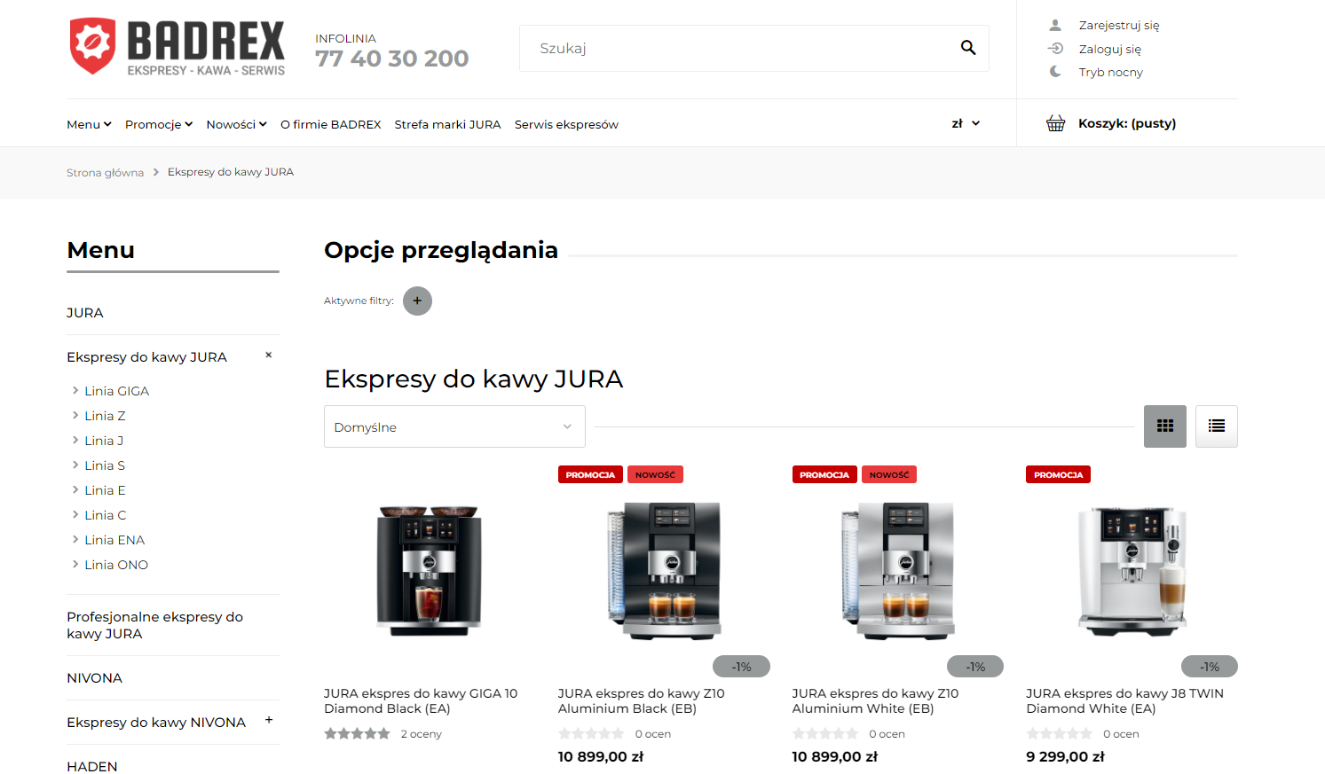 Jaki ekspres Jura do biura wybrać?