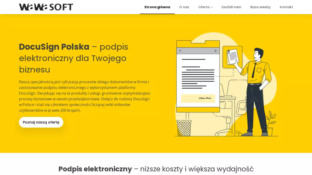 Zrzut ekranu strony