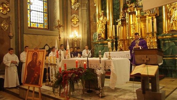 Wniesienia symboli ŚDM do Wieliczki