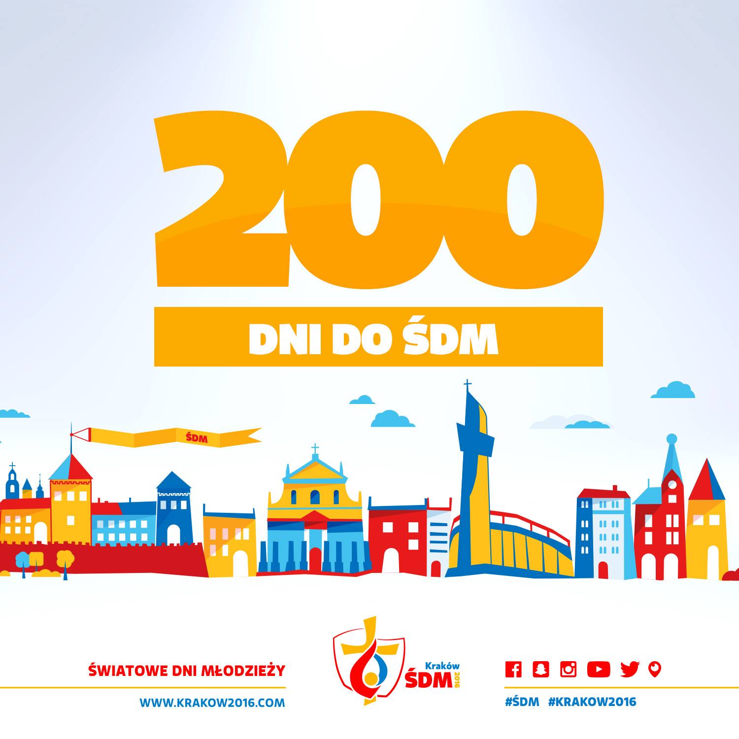 200 dni do ŚDM 2016