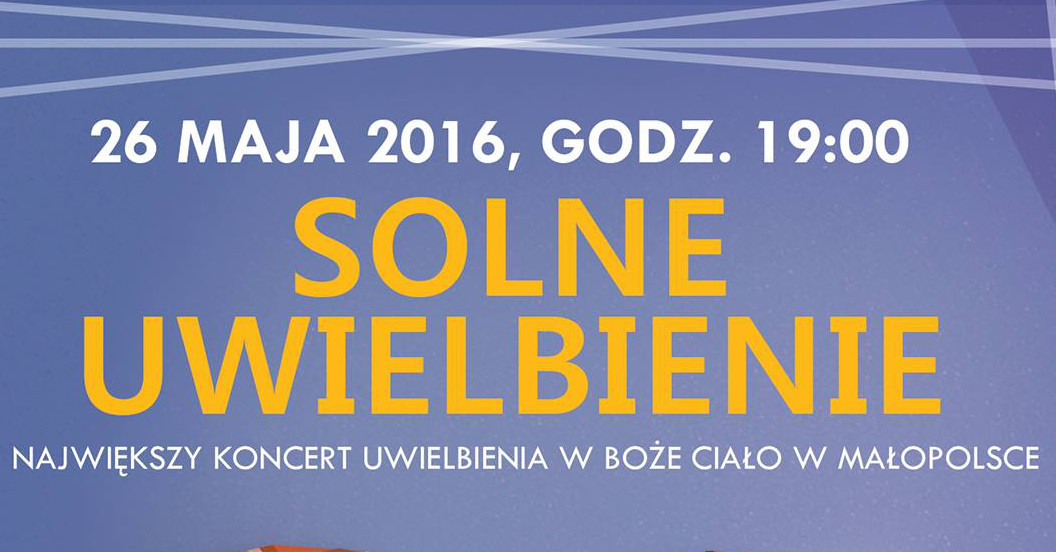 Solne Uwielbienie 26 Maja 2016