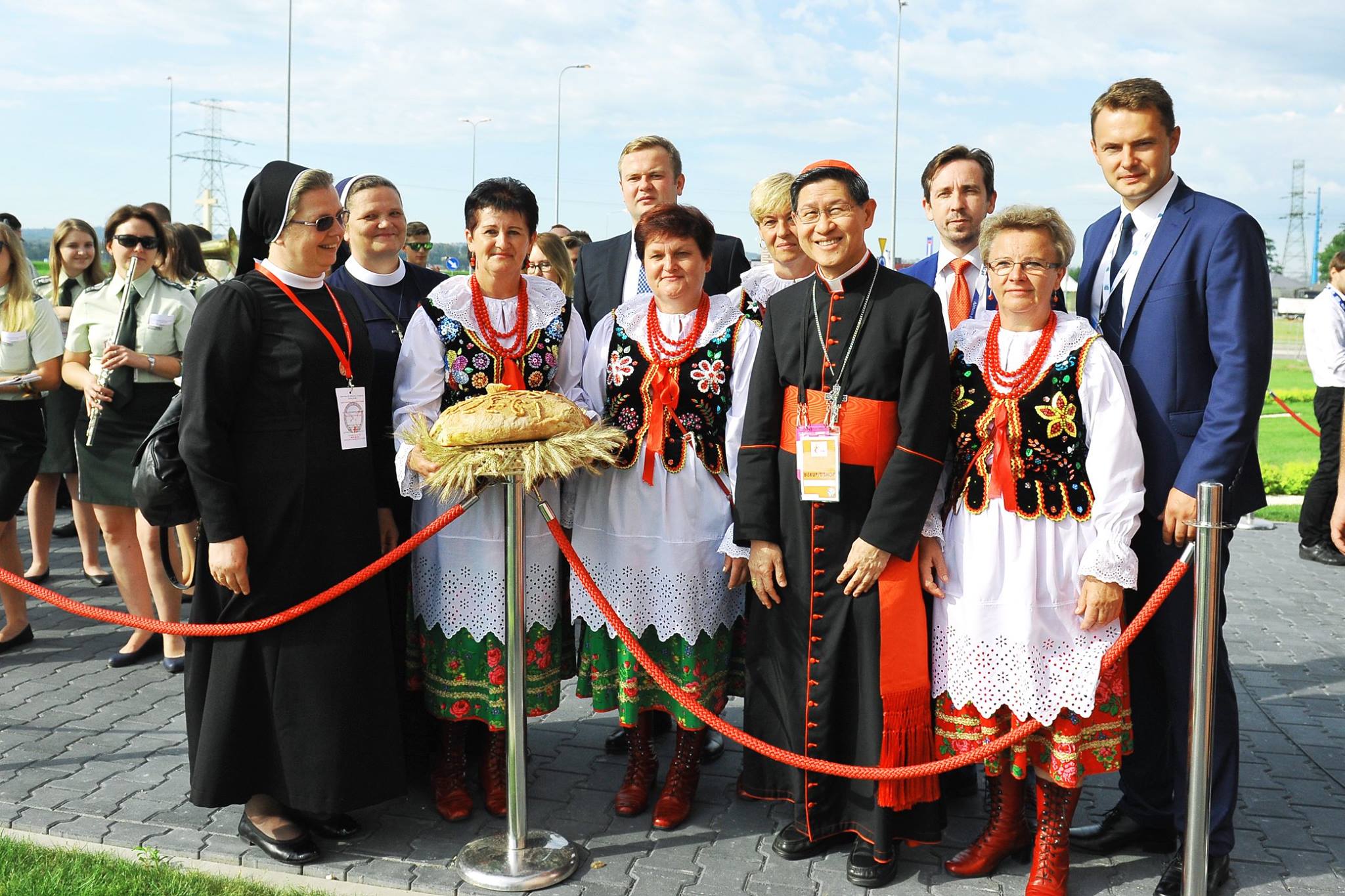 Przyjazd Papieża Franciszka na Campus Misericordiae