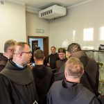 Franciszkanie na Brzegach w Dniu Kapituły Prowincjalnej z burmistrzem Arturem Koziołem