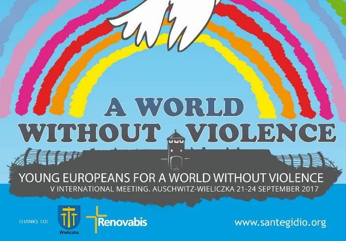 V. Międzynarodowe Spotkanie Młodych - "Młodzi Europejczycy dla Świata bez przemocy" w Wieliczce, Young European for a world without violence Auschwitz-Wieliczka