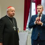 spotkanie opłatkowe w domu miłosierdzia 2017 z Artur Kozioł i Stanisław Dziwisz