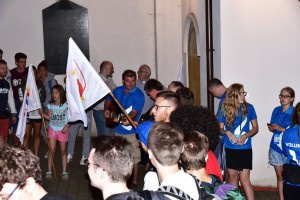 Pierwsi pielgrzymi w Klasztorze oo. Franciszkanów i LO (21)