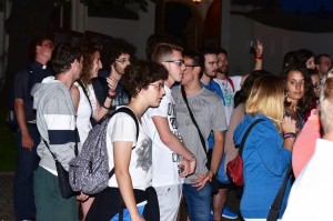 Pierwsi pielgrzymi w Klasztorze oo. Franciszkanów i LO (28)