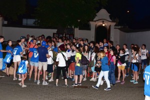 Pierwsi pielgrzymi w Klasztorze oo. Franciszkanów i LO (30)