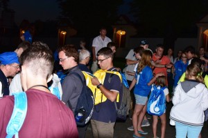 Pierwsi pielgrzymi w Klasztorze oo. Franciszkanów i LO (37)