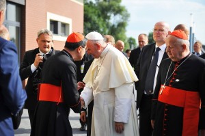 Poświęcenie Domu Miłosierdzia przez Papieża Franciszka 11