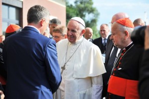 Poświęcenie Domu Miłosierdzia przez Papieża Franciszka 18