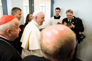 Poświęcenie Domu Miłosierdzia przez Papieża Franciszka 23