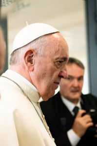 Poświęcenie Domu Miłosierdzia przez Papieża Franciszka 27