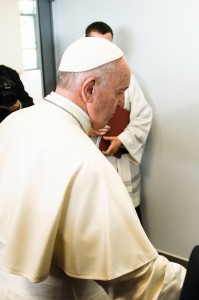 Poświęcenie Domu Miłosierdzia przez Papieża Franciszka 33