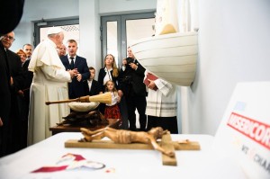 Poświęcenie Domu Miłosierdzia przez Papieża Franciszka 38