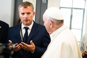 Poświęcenie Domu Miłosierdzia przez Papieża Franciszka 43