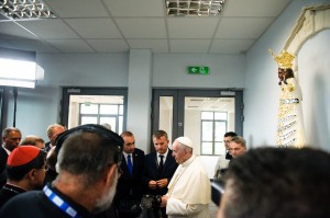 Poświęcenie Domu Miłosierdzia przez Papieża Franciszka 47