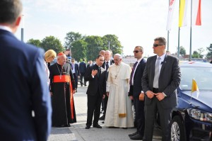 Poświęcenie Domu Miłosierdzia przez Papieża Franciszka 5