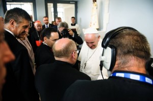 Poświęcenie Domu Miłosierdzia przez Papieża Franciszka 62