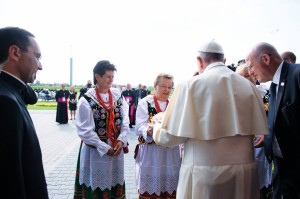 Poświęcenie Domu Miłosierdzia przez Papieża Franciszka 75