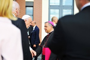 Poświęcenie Domu Miłosierdzia przez Papieża Franciszka 83