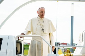 Poświęcenie Domu Miłosierdzia przez Papieża Franciszka 87