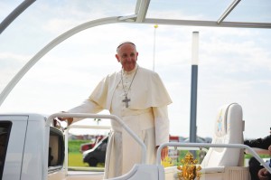 Poświęcenie Domu Miłosierdzia przez Papieża Franciszka 89