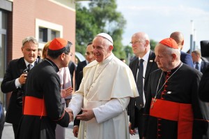 Poświęcenie Domu Miłosierdzia przez Papieża Franciszka 9