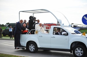 Poświęcenie Domu Miłosierdzia przez Papieża Franciszka 95